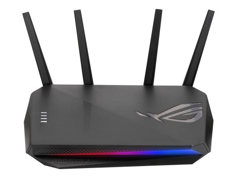ROG STRIX GS-AX5400 | 802.11ax | 5400 Mbit/s | Ethernet LAN (RJ-45) ports 4 | Mesh Support Yes | MU-MiMO Yes | Antenna type 4xEx ROG STRIX GS-AX5400 | 802.11ax | 5400 Mbit/s | Ethernet LAN (RJ-45) ports 4 | Mesh Support Yes | MU-MiMO Yes | Antenna type 4xEx