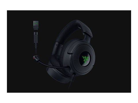 Razer Gaming Headset | Kraken V4 X | Wired | Over-Ear | Microphone | Black Razer Gaming Headset | Kraken V4 X | Wired | Over-Ear | Microphone | Black