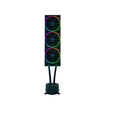 Razer Hanbo Chroma RGB 360mm AIO Liquid Cooler - aRGB Pump Cap Razer | AIO Liquid Cooler | Hanbo Chroma RGB 360mm | W Razer Hanbo Chroma RGB 360mm AIO Liquid Cooler - aRGB Pump Cap Razer | AIO Liquid Cooler | Hanbo Chroma RGB 360mm | W
