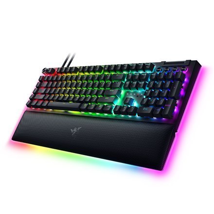 Razer | Mechanical Gaming Keyboard | BlackWidow V4 Pro | Gaming Keyboard | RGB LED light | NORD | Wired | Black | Numeric keypad Razer | Mechanical Gaming Keyboard | BlackWidow V4 Pro | Gaming Keyboard | RGB LED light | NORD | Wired | Black | Numeric keypad