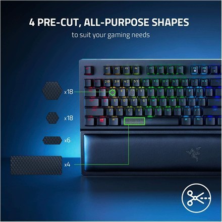 Razer | Universal Grip Tape for Peripherals and Gaming Devices, 4 Pack Razer | Universal Grip Tape for Peripherals and Gaming Devices, 4 Pack