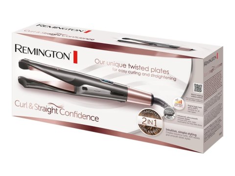 Remington Curl and Straight Confidence Hair Straightener | S6606 | Ceramic heating system | Temperature (min) 150 °C | Temperatu Remington Curl and Straight Confidence Hair Straightener | S6606 | Ceramic heating system | Temperature (min) 150 °C | Temperatu