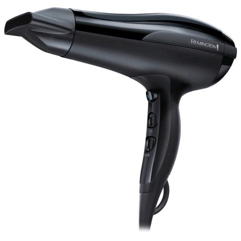 Remington Hair Dryer | D5215 Pro-Air Shine | 2300 W | Number of temperature settings 3 | Ionic function | Diffuser nozzle | Blac Remington Hair Dryer | D5215 Pro-Air Shine | 2300 W | Number of temperature settings 3 | Ionic function | Diffuser nozzle | Blac