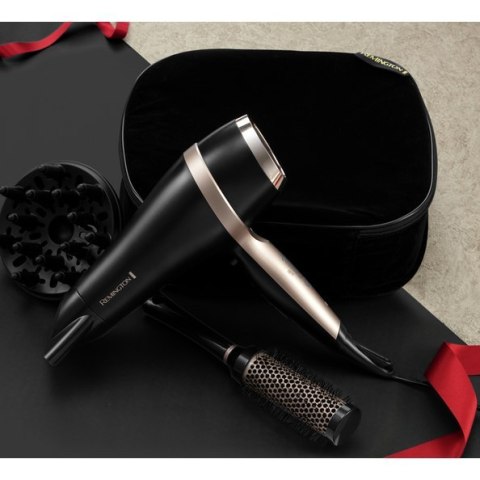Remington Salon Smooth Hair Dryer Gift Set | D6940GP | 2100 W | Number of temperature settings 3 | Ionic function | Diffuser noz Remington Salon Smooth Hair Dryer Gift Set | D6940GP | 2100 W | Number of temperature settings 3 | Ionic function | Diffuser noz