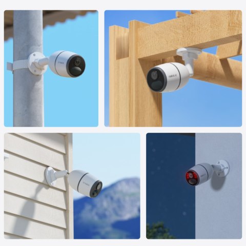 Reolink | 4G LTE Wire Free Camera | Go Series G340 | Bullet | 8 MP | Fixed | IP65 | H.265 | Micro SD, Max. 128 GB Reolink | 4G LTE Wire Free Camera | Go Series G340 | Bullet | 8 MP | Fixed | IP65 | H.265 | Micro SD, Max. 128 GB