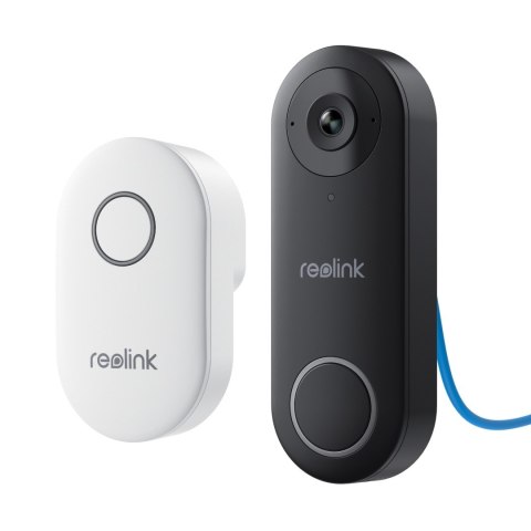 Reolink | D340P Smart 2K+ Przewodowy wideodomofon PoE z dzwonkiem Reolink | D340P Smart 2K+ Przewodowy wideodomofon PoE z dzwonkiem