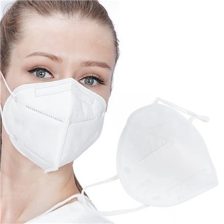 Respirator gąbkowy, maska ochronna jednorazowa FFP2, 2 szt. Respirator gąbkowy, maska ochronna jednorazowa FFP2, 2 szt.