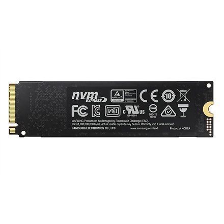 Samsung | 970 Evo Plus | 500 GB | SSD interface M.2 NVME | Read speed 3500 MB/s | Write speed 3200 MB/s Samsung | 970 Evo Plus | 500 GB | SSD interface M.2 NVME | Read speed 3500 MB/s | Write speed 3200 MB/s