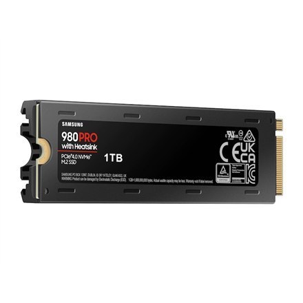 Samsung | 980 PRO with Heatsink | 1000 GB | SSD form factor M.2 2280 | SSD interface M.2 NVMe 1.3c | Read speed 7000 MB/s | Writ Samsung | 980 PRO with Heatsink | 1000 GB | SSD form factor M.2 2280 | SSD interface M.2 NVMe 1.3c | Read speed 7000 MB/s | Writ