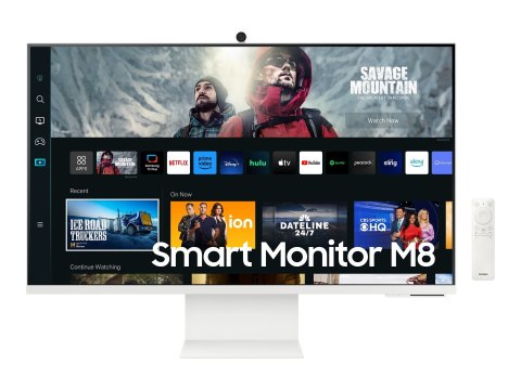 Samsung | LS27CM801UUXDU | 27 " | VA | 16:9 | 60 Hz | 4 ms | 3840 x 2160 pixels | 400 cd/m² | HDMI ports quantity 1 | White Samsung | LS27CM801UUXDU | 27 " | VA | 16:9 | 60 Hz | 4 ms | 3840 x 2160 pixels | 400 cd/m² | HDMI ports quantity 1 | White