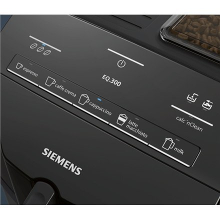 SIEMENS Coffee maker TI35A209RW Pump pressure 15 bar, Pump pressure 15 bar, Built-in milk frother, Built-in milk frother, 1300 W SIEMENS Coffee maker TI35A209RW Pump pressure 15 bar, Pump pressure 15 bar, Built-in milk frother, Built-in milk frother, 1300 W