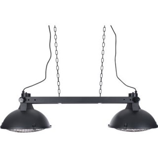 SUNRED | Grzejnik | IND-3000H, Indus II Bright Wiszący | Podczerwień | 3000 W | Liczba poziomów mocy | Odpowiedni do pomieszczeń