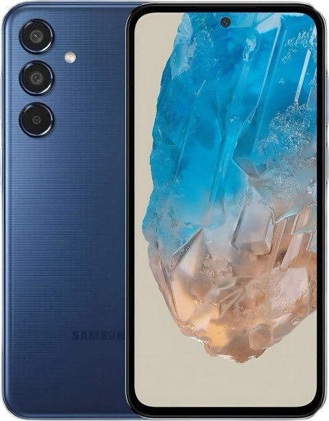 Samsung Galaxy | M35 (M356) | Dark Blue | 6.6 " | Super AMOLED | 1080 x 2340 pixels | Exynos | Internal RAM 6 GB | 128 GB | Dual Samsung Galaxy | M35 (M356) | Dark Blue | 6.6 " | Super AMOLED | 1080 x 2340 pixels | Exynos | Internal RAM 6 GB | 128 GB | Dual