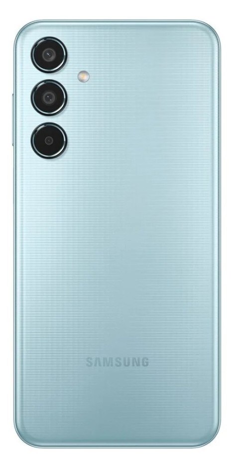 Samsung Galaxy | M35 (M356) | Light Blue | 6.6 " | Super AMOLED | 1080 x 2340 pixels | Exynos | Internal RAM 6 GB | 128 GB | Dua Samsung Galaxy | M35 (M356) | Light Blue | 6.6 " | Super AMOLED | 1080 x 2340 pixels | Exynos | Internal RAM 6 GB | 128 GB | Dua