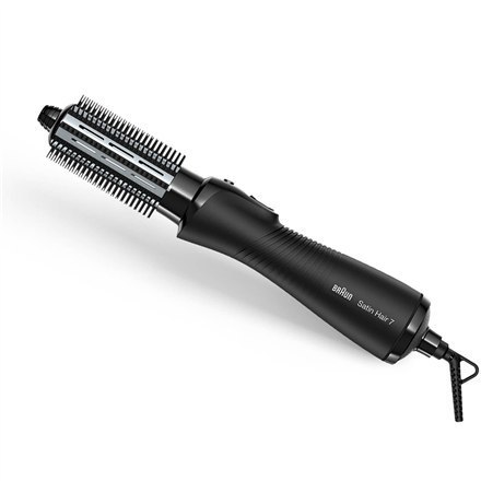 Satin Hair 7 airstyler z IONTEC | AS 720 | Gwarancja 24 miesiące | Braun | Liczba poziomów nagrzewania 2 | 700 W | Czarny Satin Hair 7 airstyler z IONTEC | AS 720 | Gwarancja 24 miesiące | Braun | Liczba poziomów nagrzewania 2 | 700 W | Czarny