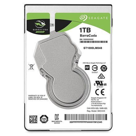 Seagate | BarraCuda | ST1000LM048 | 5400 RPM | 1000 GB | 128 MB Seagate | BarraCuda | ST1000LM048 | 5400 RPM | 1000 GB | 128 MB