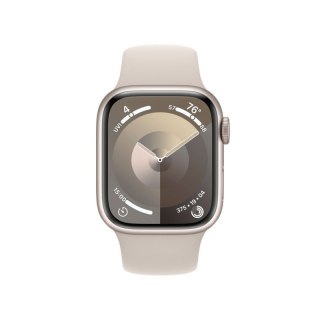 Series 9 | Smart watch | GPS (satellite) | Always-On Retina | 41mm | Waterproof | Starlight