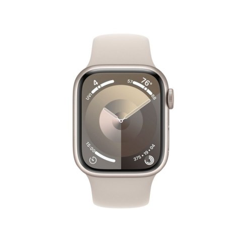 Series 9 | Smart watch | GPS (satellite) | Always-On Retina | 41mm | Waterproof | Starlight Series 9 | Smart watch | GPS (satellite) | Always-On Retina | 41mm | Waterproof | Starlight