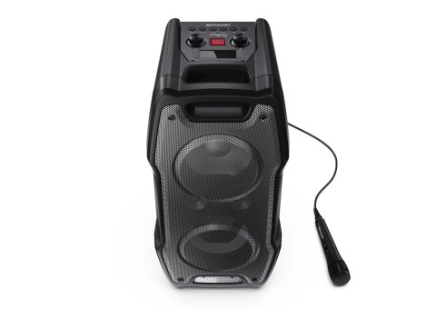 Sharp Party Speaker System with Built-in Battery | PS-931 | 180 W | Waterproof | Bluetooth | Black | Portable | Wireless connect Sharp Party Speaker System with Built-in Battery | PS-931 | 180 W | Waterproof | Bluetooth | Black | Portable | Wireless connect