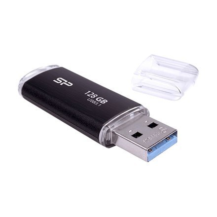 Silicon Power | USB 3.1 Flash Drive | Blaze B02 | 128 GB | USB 3.2 Gen 1/USB 3.1 Gen 1/USB 3.0/USB 2.0 | Czarny Silicon Power | USB 3.1 Flash Drive | Blaze B02 | 128 GB | USB 3.2 Gen 1/USB 3.1 Gen 1/USB 3.0/USB 2.0 | Czarny