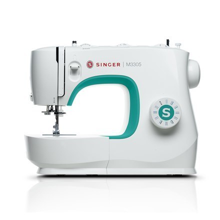 Singer | M3305 | Sewing Machine | Number of stitches 23 | Number of buttonholes 1 | White Singer | M3305 | Sewing Machine | Number of stitches 23 | Number of buttonholes 1 | White
