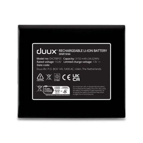 Stacja dokująca + akumulator 10,8 V do Duux Whisper Flex | DXCFBP05 | Czarny Stacja dokująca + akumulator 10,8 V do Duux Whisper Flex | DXCFBP05 | Czarny