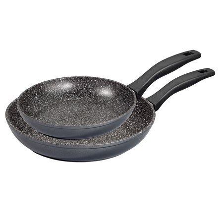 Stoneline | 10640 | Pan Set of 2 | Frying | Diameter 20/26 cm | Suitable for induction hob | Fixed handle | Anthracite Stoneline | 10640 | Pan Set of 2 | Frying | Diameter 20/26 cm | Suitable for induction hob | Fixed handle | Anthracite