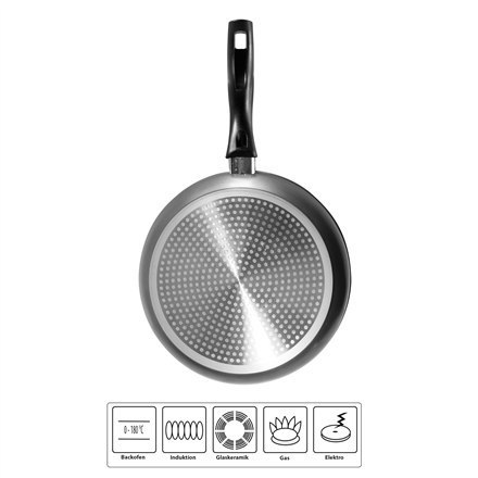 Stoneline | 10640 | Pan Set of 2 | Frying | Diameter 20/26 cm | Suitable for induction hob | Fixed handle | Anthracite Stoneline | 10640 | Pan Set of 2 | Frying | Diameter 20/26 cm | Suitable for induction hob | Fixed handle | Anthracite
