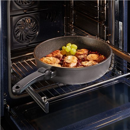 Stoneline | 16318 | Stewing Pan | Stewing | Diameter 28 cm | Suitable for induction hob | Removable handle Stoneline | 16318 | Stewing Pan | Stewing | Diameter 28 cm | Suitable for induction hob | Removable handle