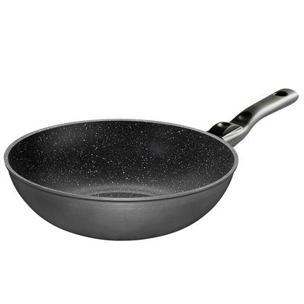 Stoneline | 19569 | Pan | Wok | Diameter 30 cm | Suitable for induction hob | Removable handle | Anthracite Stoneline | 19569 | Pan | Wok | Diameter 30 cm | Suitable for induction hob | Removable handle | Anthracite