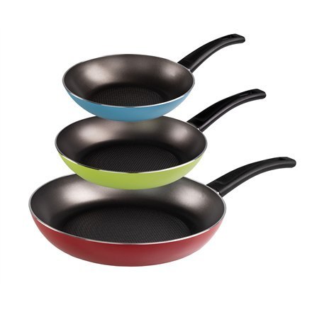 Stoneline | 21164 | VERY TITAN Pan set of 3 | Frying | Diameter 20/24/28 cm | Suitable for induction hob | Fixed handle | Blue/C Stoneline | 21164 | VERY TITAN Pan set of 3 | Frying | Diameter 20/24/28 cm | Suitable for induction hob | Fixed handle | Blue/C