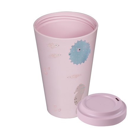 Stoneline | Awave Coffee-to-go cup | 21956 | Capacity 0.4 L | Material Silicone/rPET | Rose Stoneline | Awave Coffee-to-go cup | 21956 | Capacity 0.4 L | Material Silicone/rPET | Rose