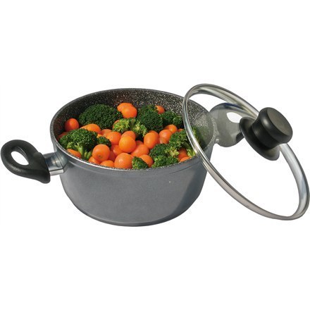 Stoneline | Cooking pot | 7451 | 1.5 L | die-cast aluminium | Grey | Lid included Stoneline | Cooking pot | 7451 | 1.5 L | die-cast aluminium | Grey | Lid included