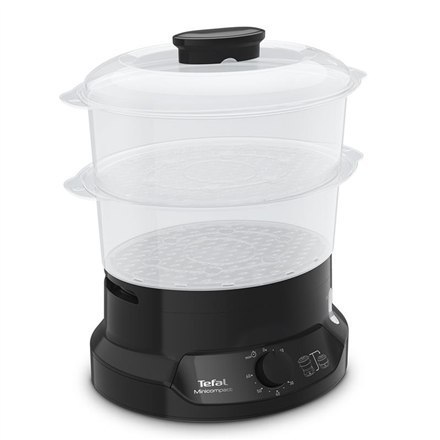 TEFAL | Food Steamer | VC139810 | Black | 800 W | Capacity 6 L | Number of baskets 2 TEFAL | Food Steamer | VC139810 | Black | 800 W | Capacity 6 L | Number of baskets 2
