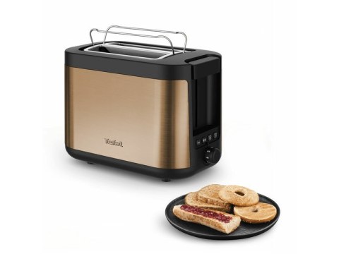 TEFAL Toaster | TT430G10 Coppertinto | Number of slots 2 | Housing material Stainless steel | Gold TEFAL Toaster | TT430G10 Coppertinto | Number of slots 2 | Housing material Stainless steel | Gold