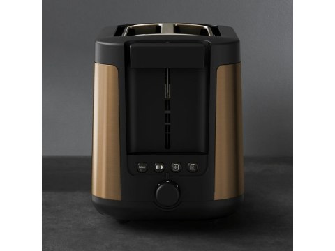 TEFAL Toaster | TT430G10 Coppertinto | Number of slots 2 | Housing material Stainless steel | Gold TEFAL Toaster | TT430G10 Coppertinto | Number of slots 2 | Housing material Stainless steel | Gold