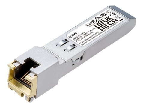 TP-LINK SM331T Omada 1000BASE-T RJ45 SFP Module TP-LINK SM331T Omada 1000BASE-T RJ45 SFP Module