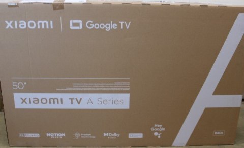 TV | A 2025 | 50 | Smart TV | Google TV | 4K UHD | Black | UNPACKED AS DEMO TV | A 2025 | 50 | Smart TV | Google TV | 4K UHD | Black | UNPACKED AS DEMO