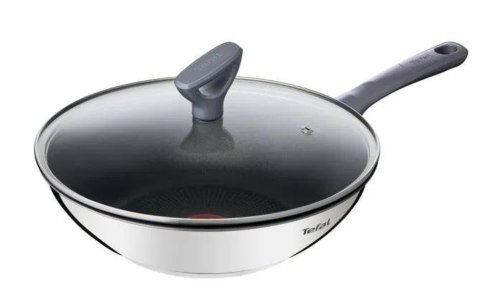 Tefal G7309955 Daily Cook Wok pan with lid, 28 cm, Grey Tefal G7309955 Daily Cook Wok pan with lid, 28 cm, Grey
