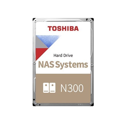 Toshiba HDD NAS N300 3.5" 4TB / 7.2k / SATA / 256MB / Reliability: 24x7, 180TB per year, 1M hours / 3Y Warranty (RETAIL HDWG440E Toshiba HDD NAS N300 3.5" 4TB / 7.2k / SATA / 256MB / Reliability: 24x7, 180TB per year, 1M hours / 3Y Warranty (RETAIL HDWG440E