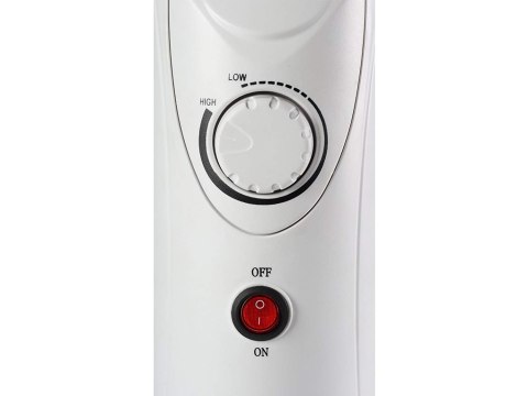 Tristar | Electric heater | KA-5103 | Oil Filled Radiator | 500 W | White Tristar | Electric heater | KA-5103 | Oil Filled Radiator | 500 W | White