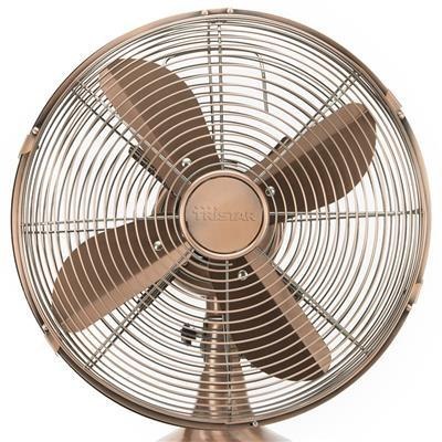 Tristar | Retro Table Fan | VE-5970 | Table fan | Copper | Diameter 30 cm | Number of speeds 3 | Oscillation | 35 W | No Tristar | Retro Table Fan | VE-5970 | Table fan | Copper | Diameter 30 cm | Number of speeds 3 | Oscillation | 35 W | No