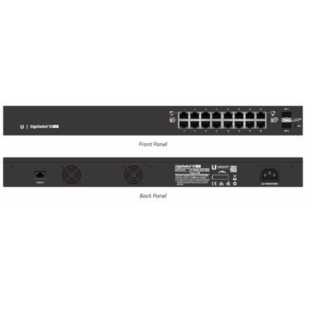 Ubiquiti | EdgeSwitch | ES-16-150W | Web managed | Rackmountable | 1 Gbps (RJ-45) ports quantity 16 | SFP ports quantity 2 | 12 Ubiquiti | EdgeSwitch | ES-16-150W | Web managed | Rackmountable | 1 Gbps (RJ-45) ports quantity 16 | SFP ports quantity 2 | 12