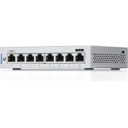 Ubiquiti | Switch | Unifi US-8 | Web managed | Desktop | 1 Gbps (RJ-45) ports quantity 8 | SFP ports quantity | Power supply typ Ubiquiti | Switch | Unifi US-8 | Web managed | Desktop | 1 Gbps (RJ-45) ports quantity 8 | SFP ports quantity | Power supply typ