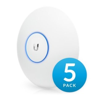 Ubiquiti | UAP-AC-LR-5 (5-Pack) | UniFi | 802.11ac | 2.4 - 5 | 867 Mbit/s | 10/100/1000 Mbit/s | Ethernet LAN (RJ-45) ports 1 |