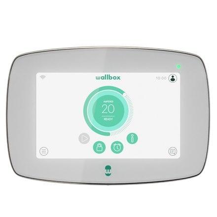 Wallbox | Commander 2 Electric Vehicle charger, 5 meter cable Type 2 | 22 kW | Output | A | Wi-Fi, Bluetooth, Ethernet, 4G (opti Wallbox | Commander 2 Electric Vehicle charger, 5 meter cable Type 2 | 22 kW | Output | A | Wi-Fi, Bluetooth, Ethernet, 4G (opti