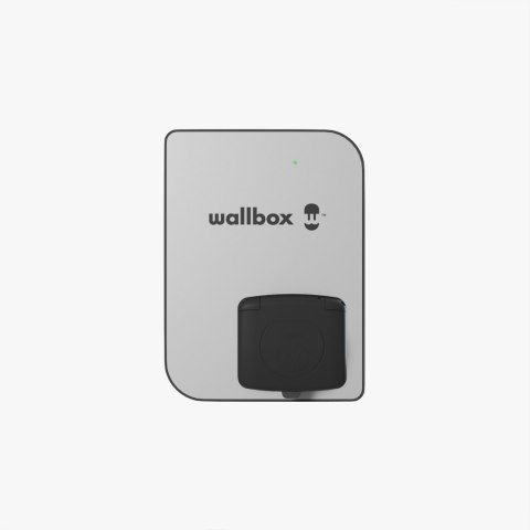 Wallbox | Copper SB Electric Vehicle Charger, Type 2 Socket | 22 kW | Wi-Fi, Ethernet, Bluetooth | Grey Wallbox | Copper SB Electric Vehicle Charger, Type 2 Socket | 22 kW | Wi-Fi, Ethernet, Bluetooth | Grey