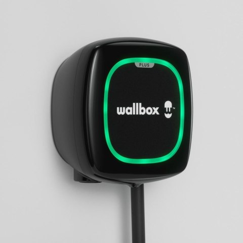 Wallbox | Ładowarka do pojazdów elektrycznych Pulsar Plus, 5-metrowy kabel Typ 2, 11 kW, RCD (DC Leakage) + OCPP | 11 kW | Wi-Fi Wallbox | Ładowarka do pojazdów elektrycznych Pulsar Plus, 5-metrowy kabel Typ 2, 11 kW, RCD (DC Leakage) + OCPP | 11 kW | Wi-Fi