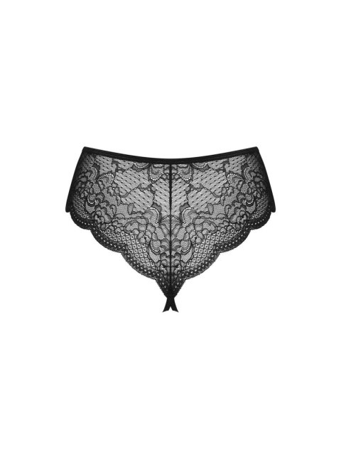 Bielizna-Pearlove figi czarne M/L