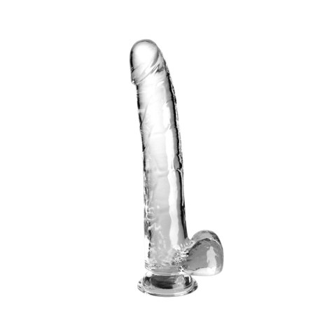 Pipedream King Cock Clear - 11' with Balls Pipedream King Cock Clear - 11' with Balls